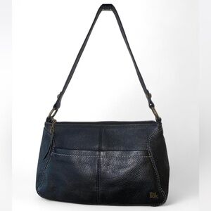 The Sak Black Leather Shoulder Bag